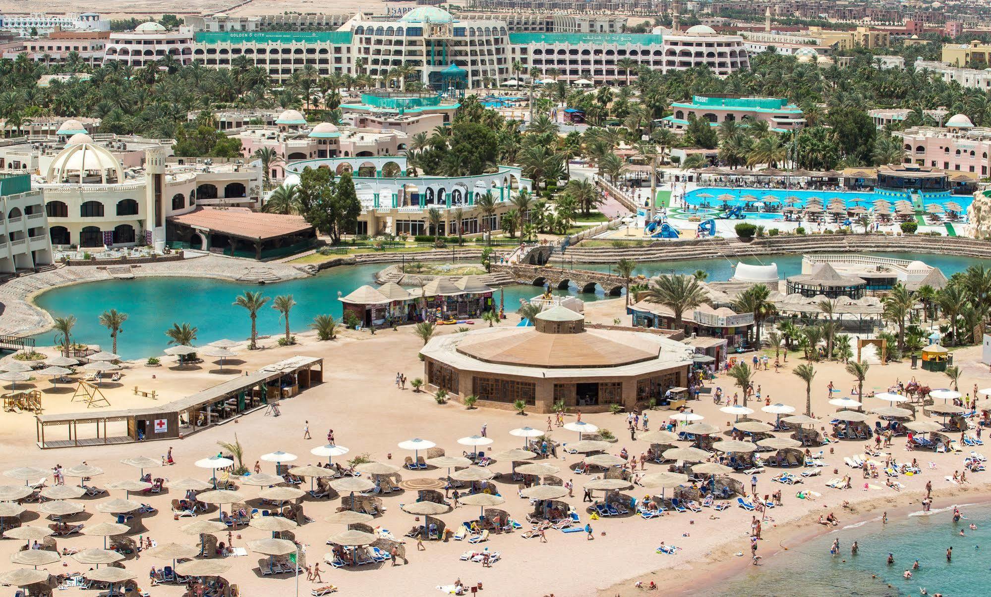 Golden 5 Sapphire Suites Hotel Hurghada Exterior photo